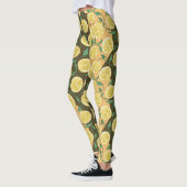 Zesty Lemon Pattern Tights Leggings (Links)