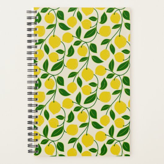 Zesty Lemons Planner Planer (Vorderseite)
