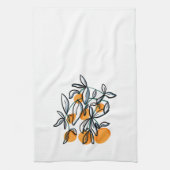 Zesty Orange Geschirrtuch (Vertikal)