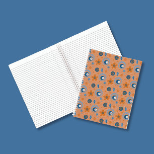 Zesty Summer Floral Pattern Notizblock
