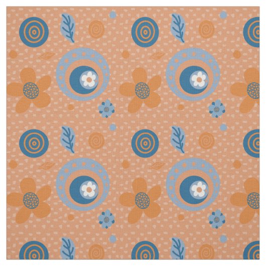 Zesty Summer Floral Pattern Stoff (Muster)