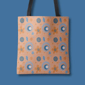 Zesty Summer Floral Pattern Tasche