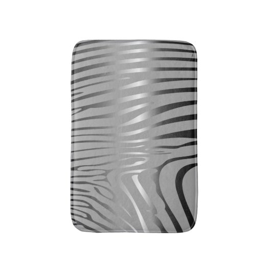 Zesty Zebra Badematte (Vorderseite Vertikal)