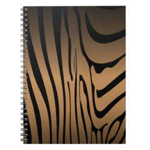 Zesty Zebra Brown Notizblock
