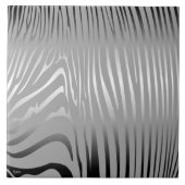 Zesty Zebra Fliese (Vorderseite)