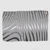 Zesty Zebra Golfhandtuch (Horizontal)