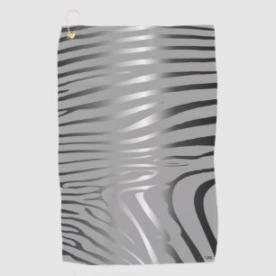 Zesty Zebra Golfhandtuch