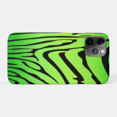 Zesty Zebra Green Case-Mate iPhone Hülle (Rückseite (Horizontal))