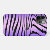 Zesty Zebra Lila Case-Mate iPhone Hülle (Rückseite (Horizontal))