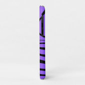 Zesty Zebra Lila Case-Mate iPhone Hülle (Hinten/Links)