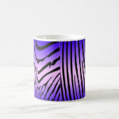 Zesty Zebra Lila Kaffeetasse (Mittel)