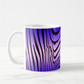 Zesty Zebra Lila Kaffeetasse (Links)