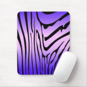 Zesty Zebra Lila Mousepad (Mit Mouse)