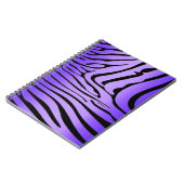 Zesty Zebra Lila Notizblock (Linke Seite)