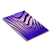 Zesty Zebra Lila Notizblock (Rechte Seite)