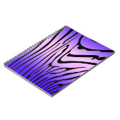 Zesty Zebra Lila Notizblock (Linke Seite)