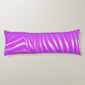 Zesty Zebra Pink Kissen (Rückseite)