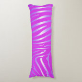 Zesty Zebra Pink Kissen (Vorderseite Vertikal)