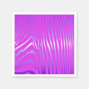 Zesty Zebra Pink Napkins Serviette