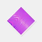 Zesty Zebra Pink Napkins Serviette (Ecke)