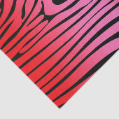 Zesty Zebra Red Seidenpapier (Ausschnitt)