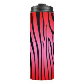 Zesty Zebra Red Thermosbecher (Vorderseite)