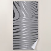 Zesty Zebra Strandtuch (Vorderseite)