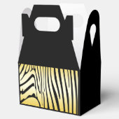 Zesty Zebra Yellow Geschenkschachtel (Geöffnet)