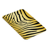 Zesty Zebra Yellow Magnet (Rechte Seite)