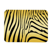 Zesty Zebra Yellow Magnet (Horizontal)