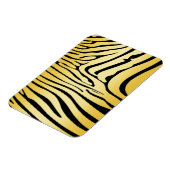 Zesty Zebra Yellow Magnet (Linke Seite)