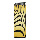 Zesty Zebra Yellow Thermosbecher (Nach links gedreht)