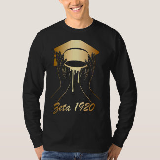 Zeta 1920 Afrikanischer Amerikaner Historisch Blac T-Shirt