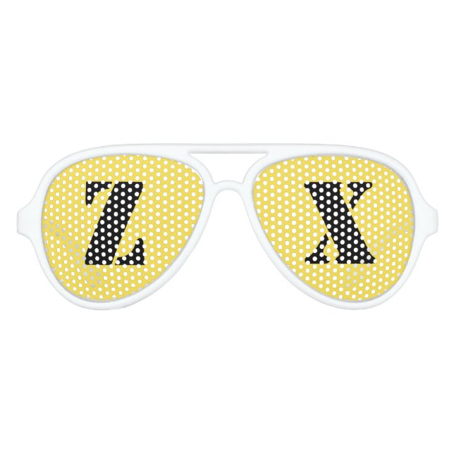 Zeta Chi Party Shades Sonnenbrille (Vorderseite)