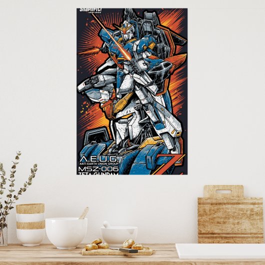 Zeta Gundam Poster (Küche)