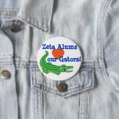 Zeta-Lieben das AlligatorButton Button (Beispiel)