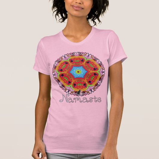 Zeta Namaste Kaleidoskop-T - Shirt (Vorderseite)