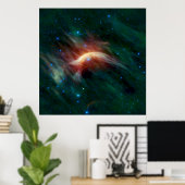 Zeta Ophiuchi - Eine Zukunft Supernova Poster (Heimbüro)