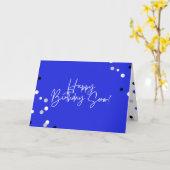 Zeta Phi Beta Folded Birthday Card Karte (Gelbe Blume)