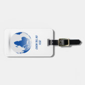 Zeta Phi Beta-Gepäckmarke Gepäckanhänger (Vorderseite horizontal)