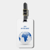 Zeta Phi Beta-Gepäckmarke Gepäckanhänger (Vorderseite vertikal)