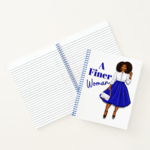 Zeta Phi Beta Inspiriert Spiral-Notebook Notizblock