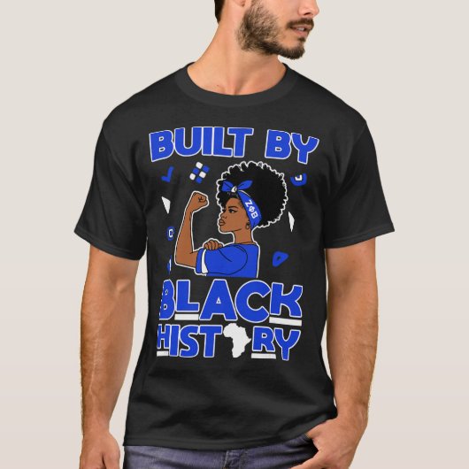 Zeta Phi Beta Schwesternschaft, Schwarzer Geschich T-Shirt (Vorderseite)