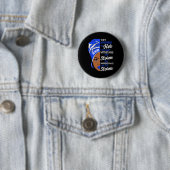 Zeta Phi Beta Sorority Black Women Pride Melanin A Button (Beispiel)
