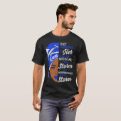 Zeta Phi Beta Sorority Black Women Pride Melanin A T-Shirt (Vorne ganz)