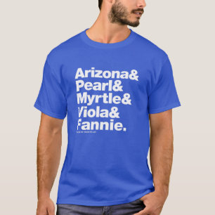 Zeta-Phi-Beta Studentinnenverbindung Finer-Origins T-Shirt