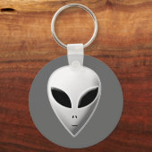 Zeta Reticulan Roswell Gray Alien Schlüsselanhänge Schlüsselanhänger (Vorderseite)