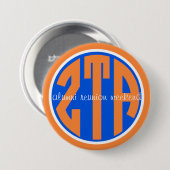 Zeta-Wiedersehenvorlage Button (Vorne & Hinten)