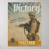 ZETA Zombie Victory Poster (Vorne)