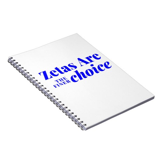 Zetas sind das ideale Notebook Notizblock (Rechte Seite)